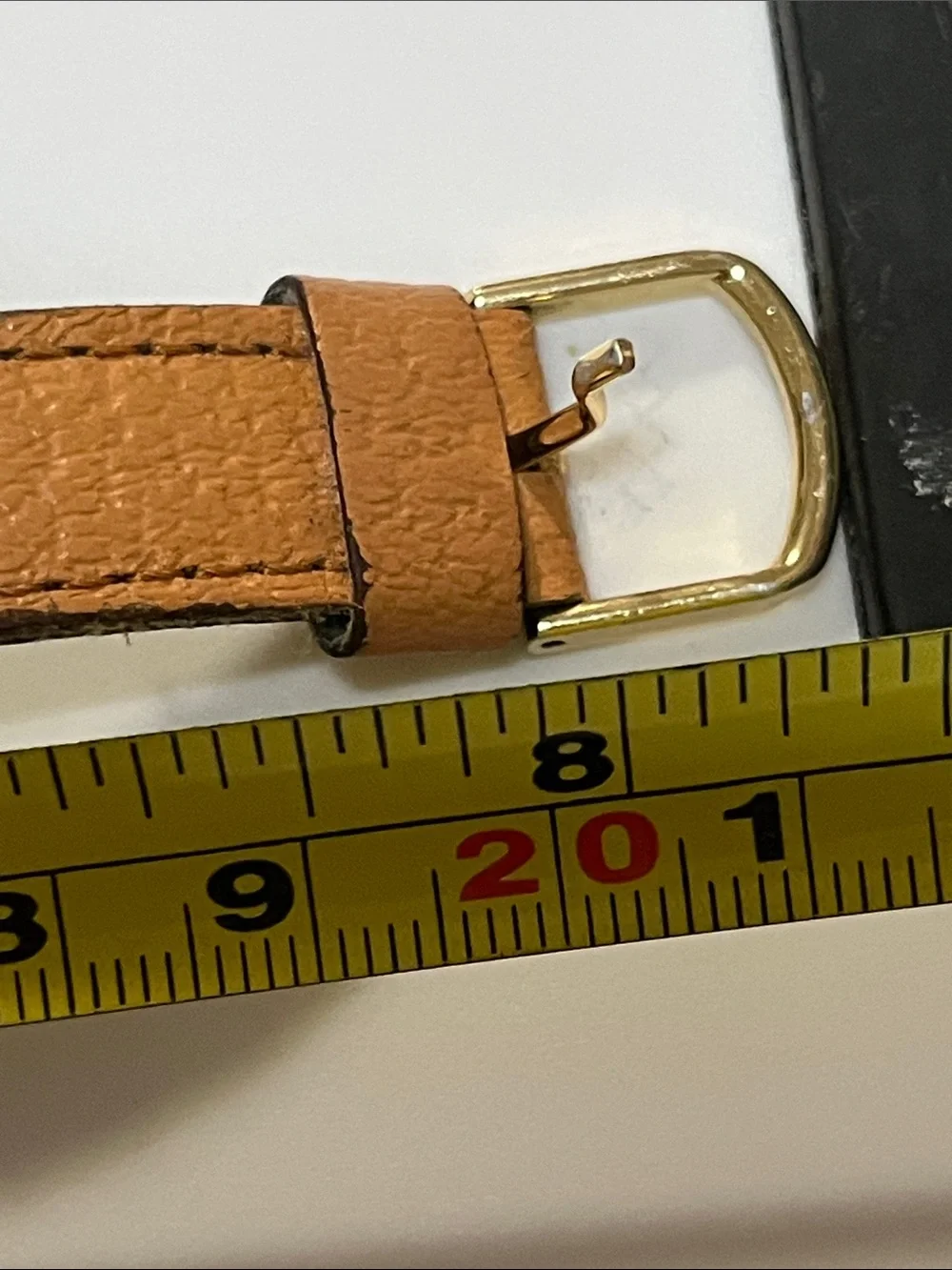 Lorus Disney Women's Gold-Tone Mickey Mouse Quartz Watch with Brown Strap